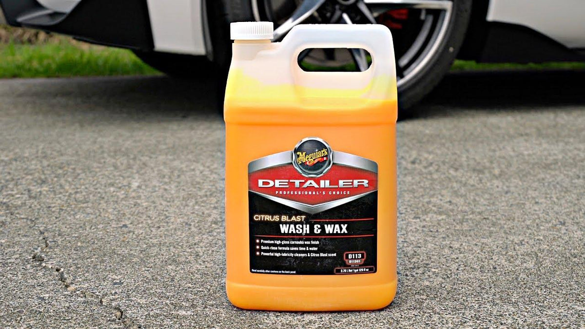 Meguiar's® Citrus Blast Wash & Wax, 1 Gallon – Planet Car Care