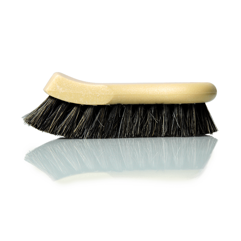 Horse hair brush for cleaning