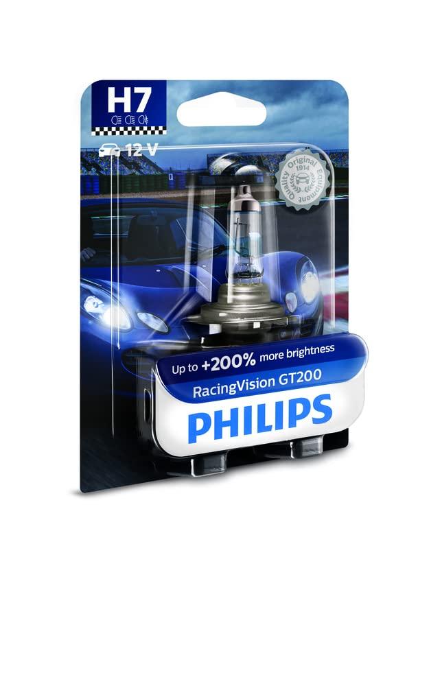 H7 Philips RacingVision GT200 +200% 12V 55W 2kpl 