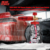 Bear Force Brass Foam Cannon 1L Inlet - 1/4 Plug