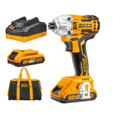INGCO CIWLI2001 Cordless Li-Ion Impact Wrench Brushless Motor 20V - Battery & Charger Not Included - Planet Car Care