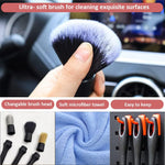 PCC Premium Detailing Brush, Set of 3, Black - Planet Car Care