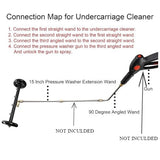 PCC Undercarriage Cleaner With 4 Nozzle