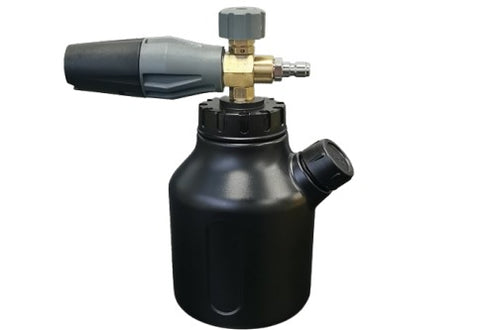 PCC Foam Cannon Brass With Side Open - INLET 1/4 Plug