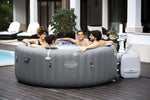 Bestway Lay-Z-Spa® Santorini HydroJet Pro™ Hot Jacuzzi Spa, Dia 85" x Depth 31.5" - Planet Car Care