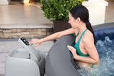 Bestway Lay-Z-Spa® Santorini HydroJet Pro™ Hot Jacuzzi Spa, Dia 85" x Depth 31.5" - Planet Car Care