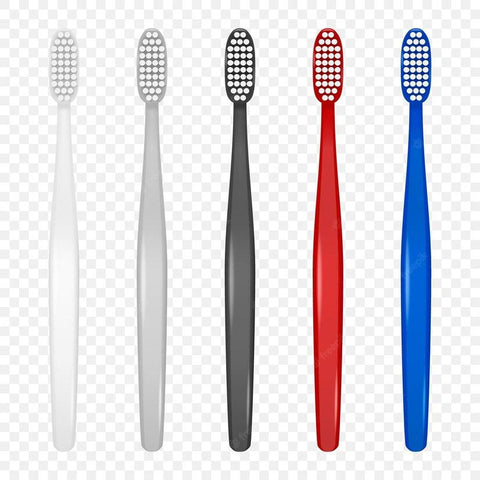 PCC Toothbrush, Pack of 5, Medium Bristles - Planet Car Care
